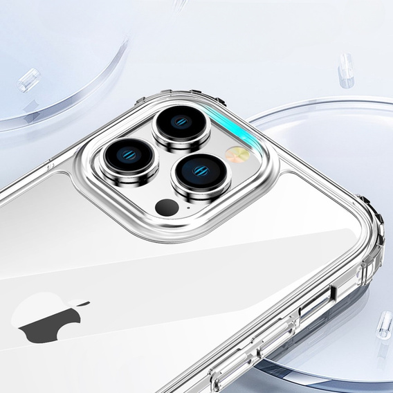 Чехол для iPhone 14 Pro, Shockproof, с пленкой, прозрачный