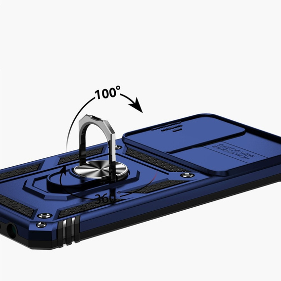 Чехол Camera Slide Samsung Galaxy M33 5G, CamShield Slide, синий