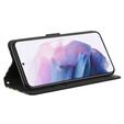 Откидной чехол для Samsung Galaxy A14 4G/5G, Wallet Butterfly, золотой