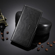 Футляр з клапаном для Infinix Hot 20i, Crazy Horse Wallet, чорний
