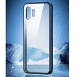Чoхол до Nothing Phone 2, Fusion Hybrid, прозорий / чорний