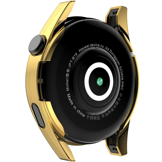 Чехол 2в1 с защитой экрана для часов Huawei Watch GT 3 46mm, Gold
