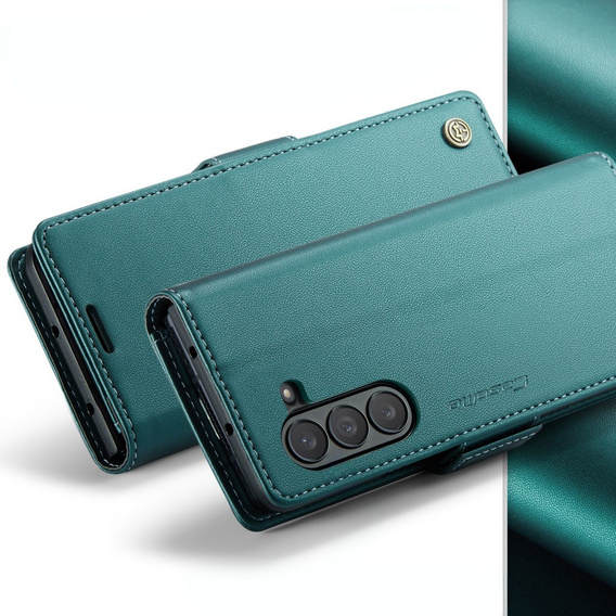 CASE фліп-чохол для Samsung Galaxy Z Fold6 5G, Litchi Wallet, зелений