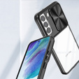 Чехол до Samsung Galaxy S21 FE, Slide Camera, чёрный