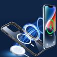 Чехол до iPhone 14, ERBORD Hybrid MagSafe Case, чёрный