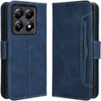Футляр з клапаном для Xiaomi 14T, Card Slot, темно-синій