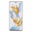 Силиконовый чехол для Honor 90, тонкий, розовый