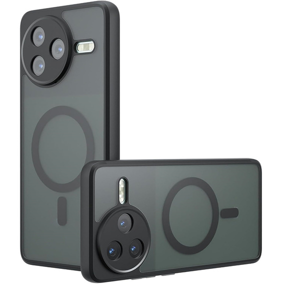 Чехол для Xiaomi Poco F7 Pro, для MagSafe, ERBORD Matt Case, чёрный