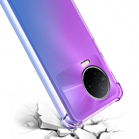 Чохол для Infinix Note 12 2023, Gradient Dropproof, Фіолетовий / синій