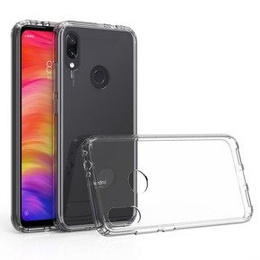 Чехол до Xiaomi Redmi 7, Fusion Hybrid, прозрачный