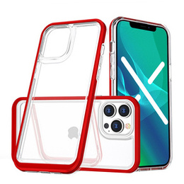 Чехол ERBORD Hybrid Frame для iPhone 13 Pro, Красный