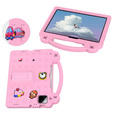 Детский чехол для Xiaomi Pad 7 / 7 Pro, Cute Patterns, с подставкой, розовый
