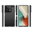 Чехол до Xiaomi Redmi Note 13 5G, Carbon, чёрный