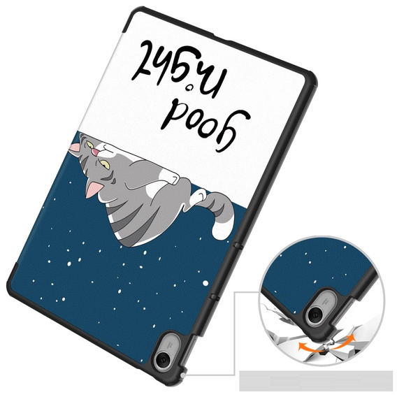 Чохол для Huawei MatePad 11.5 2024, Smartcase, sleeping cat