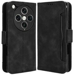 Футляр з клапаном для Oppo Find X8 Pro, Card Slot, чорний