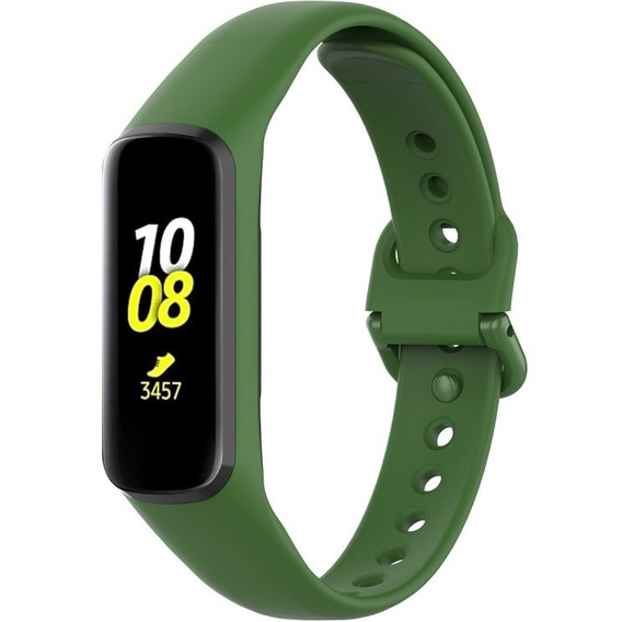 Силіконовий ремінець для Samsung Galaxy Fit 2 SM-R220, Army Green