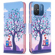 Чохол-книжка для Xiaomi Redmi 12C, Wallet, tree & owls, м'яти