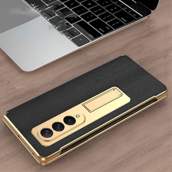 Чехол PC Electroplating Frame до Samsung Galaxy Z Fold3 5G, Black