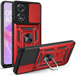 Чехол NOX Camera Slide Oppo A78 5G, CamShield Slide, красный