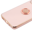 Чoхол до Xiaomi Redmi 12C, Electro Ring, рожевий rose gold