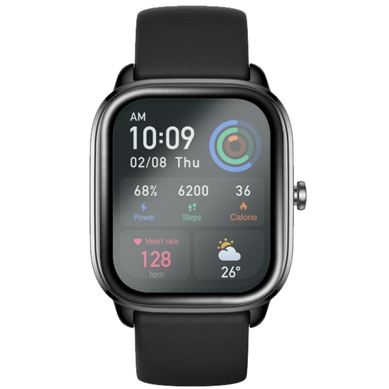 2x Гібридне скло ERBORD для Amazfit GTS 4 Mini