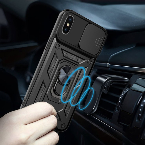 Чохол NOX Camera Slide iPhone XS MAX, CamShield Slide, чорний