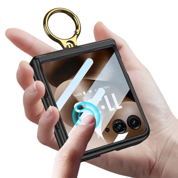 Чохол з підставкою та захистом шарнірів для Motorola Razr 60 Ultra 5G