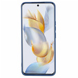 Силиконовый чехол для Honor 90, тонкий, синий
