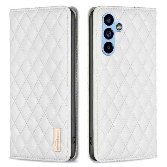 Откидной чехол для Samsung Galaxy A54 5G, Wallet, BINFEN COLOR, белый