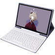 Чехол + клавиатура iPad 10.2" 2021/2020/2019 (9/8/7 gen.) / Air 10.5" 2019 (3 gen.), Leather Pen Slot, фиолетовый