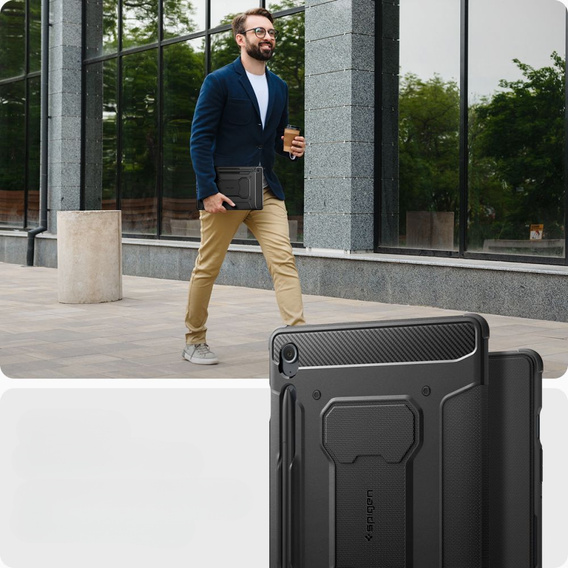 SPIGEN Rugged Armor Pro для Samsung Galaxy Tab S10 Lite / Galaxy Tab S9 FE 10.9 (X400 / X406B / X510 / X516B)