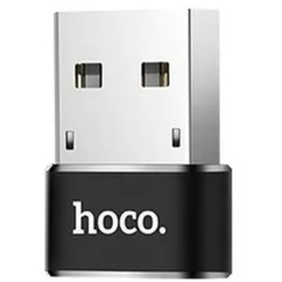 Адептер HOCO - USB-C TYPE-C на Lightning, Black