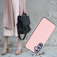 Шкіряний чохол для Samsung Galaxy A54, Lychee leather Case, рожевий