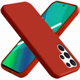 Чoхол до Samsung Galaxy S22 Ultra 5G, Silicone Lite, червоний