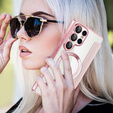 Чохол-книжка для Samsung Galaxy S25 Ultra, RFID Wallet MagSafe CamShield, рожевий