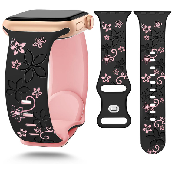 Силиконовый ремешок для Apple Watch 1/2/3/4/5/6/7/8/9/SE/ULTRA/ULTRA 2 42/44/45/49MM