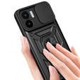 Чехол NOX Camera Slide Xiaomi Redmi A1 4G / A2 4G, CamShield Slide, чёрный