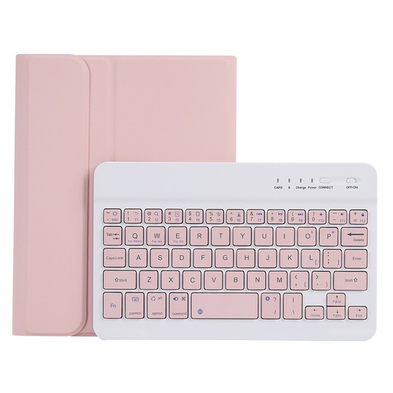 Чохол з Bluetooth-клавіатурою для iPad mini 8.3" 2021 (6 gen.) / iPad mini 8.3" 2024 (7 gen.), рожевий