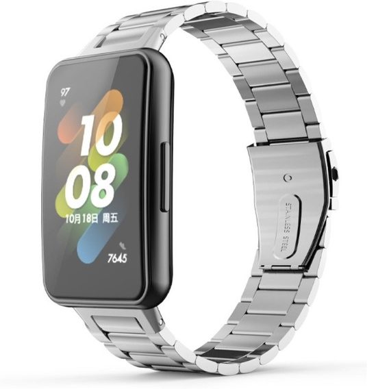 Браслет Stainless для Huawei Band 7, Silver