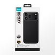 Чехол BENKS Kevlar Armor PRO Carbon Fiber 600D A070 для MagSafe с активной кнопкой для iPhone 17 Pro Max