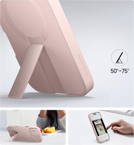 Чехол для iPhone 12 / 12 Pro, Suritch Shockproof, для MagSafe, чёрный