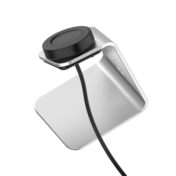 Алюмінієвий зарядний пристрій USB для Samsung Galaxy Watch 4 - Silver