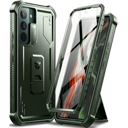 Броньований чохол для Samsung Galaxy S22, Dexnor Full Body, зелений