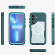 Водонепроницаемый чехол для Samsung Galaxy S24, Redpepper, для MagSafe, синий