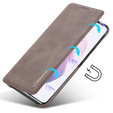 Откидной чехол для Samsung Galaxy S22+ Plus 5G, LC.IMEEKE, кофе