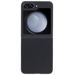 Чохол для Samsung Galaxy Z Flip5 5G, Aramid Fiber Cover, чорний