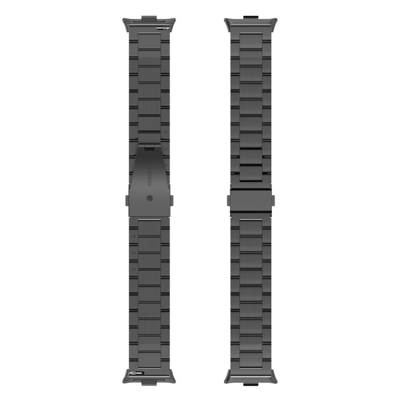 Стальной браслет для Xiaomi Smart Band 8 Pro, черный