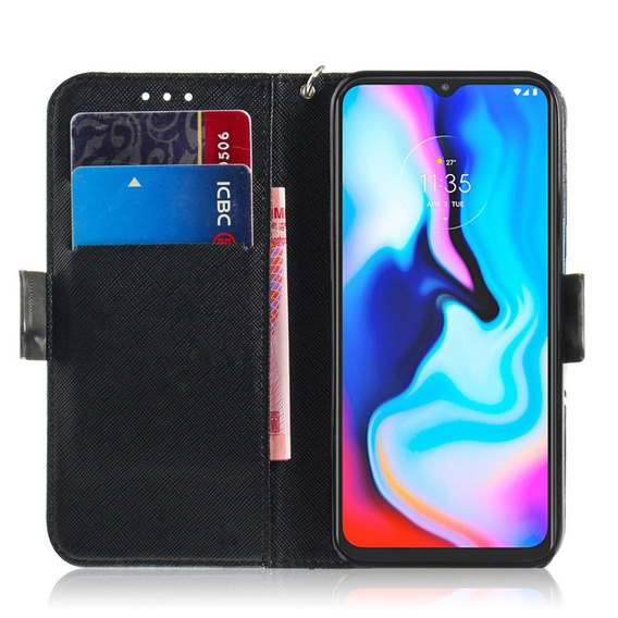 Чохол-книжка для Motorola Moto G9 Play/E7 Plus, Wallet, Mandala Flower