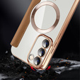 Чохол-книжка для Samsung Galaxy S23, Wallet, MagSafe, коричневий
