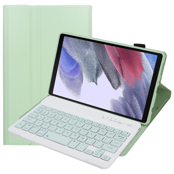 Чохол + клавіатура Samsung Galaxy Tab A7 Lite 8.7 T220 / 225, світло-зелений